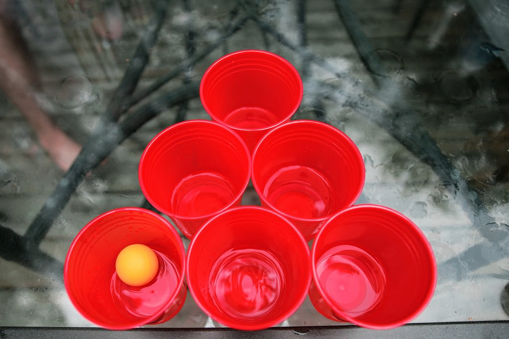 Beer Pong game for Indian
wedding